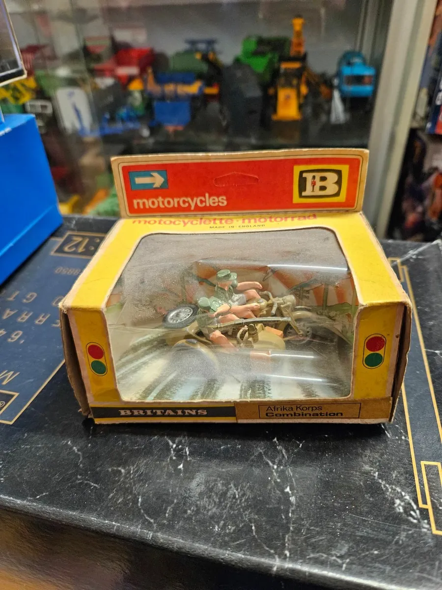 Vintage Britain's German WW2 Africa Korp Motorbike - Image 1