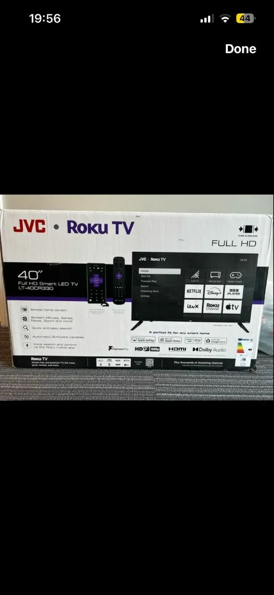 JVC TV 40"