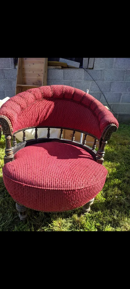 Antique Victorian style chair - Image 2