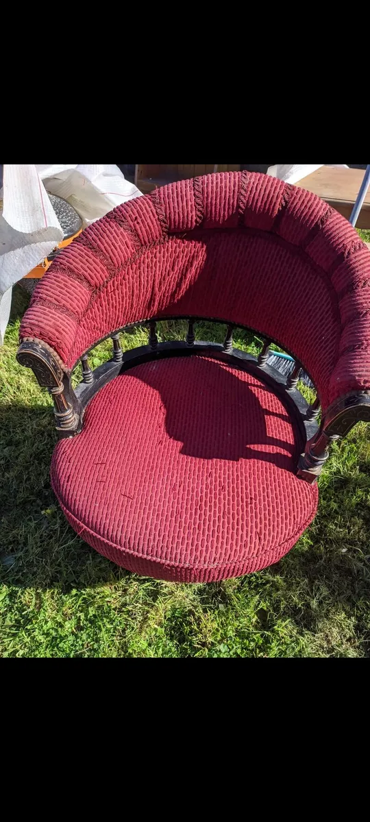 Antique Victorian style chair - Image 3