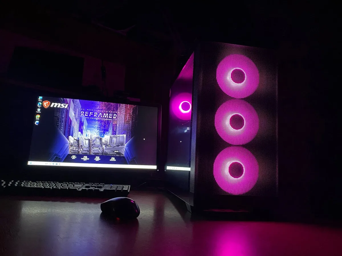 Custome Gaming PC NEW Fast - Image 1