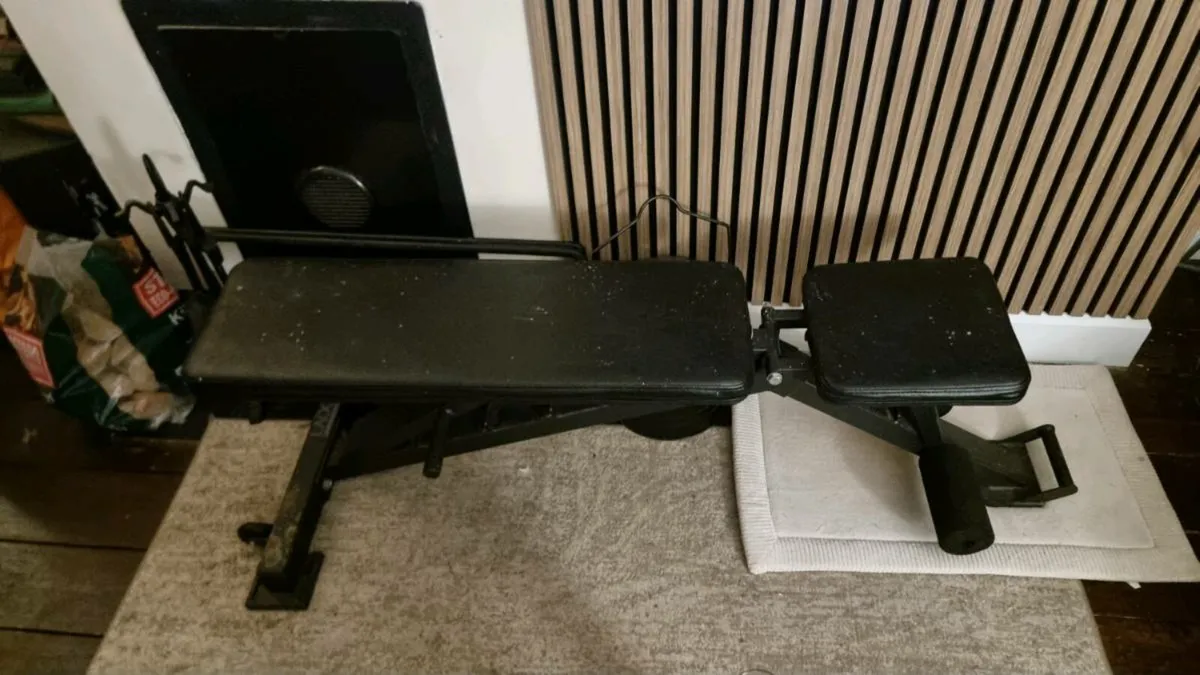 Squat Rack & Bench - Image 2