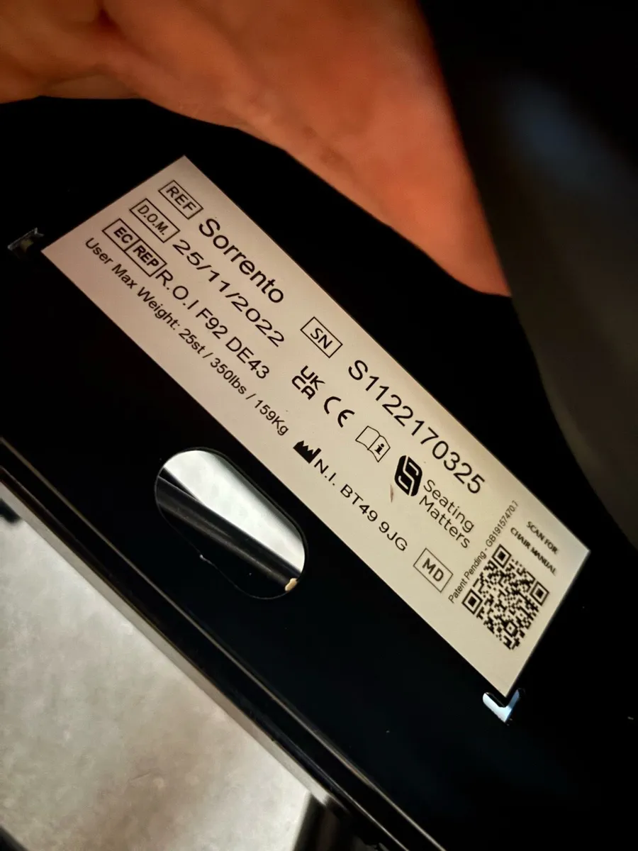 High-Back Recliner Chair with Footrest - Image 2