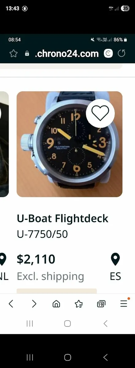 U-Boat Flightdeck Automatic - Image 3