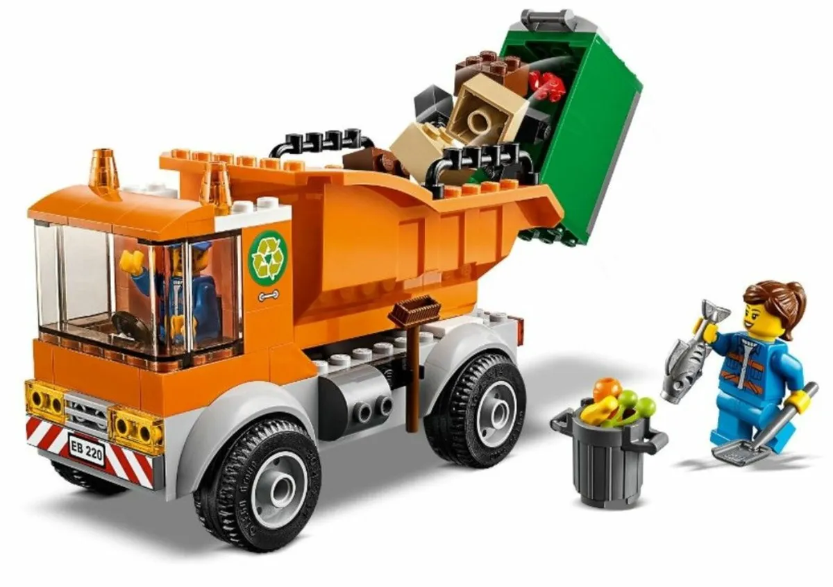 LEGO 60220, LEGO City Garbage Truck - Image 4