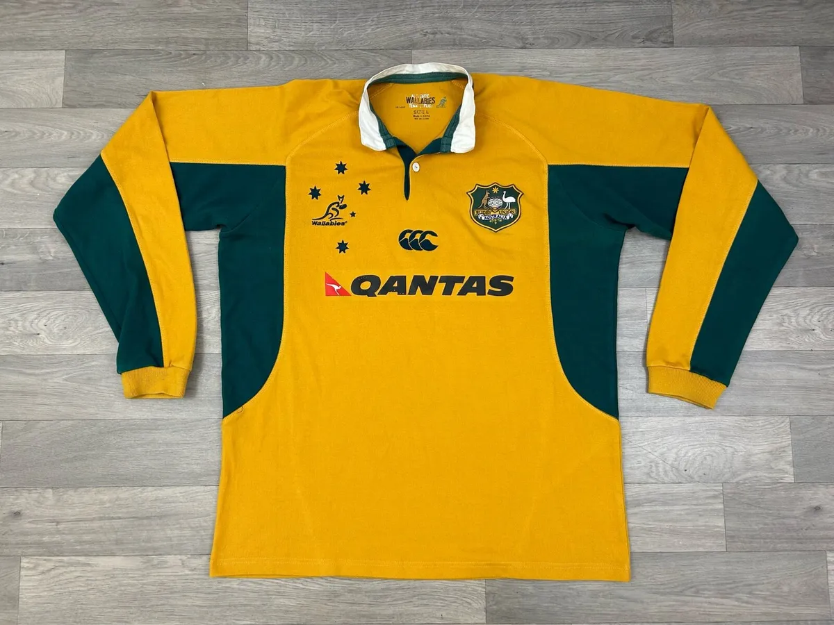 Vintage 2006 Canterbury Australia Rugby Jersey L - Image 1
