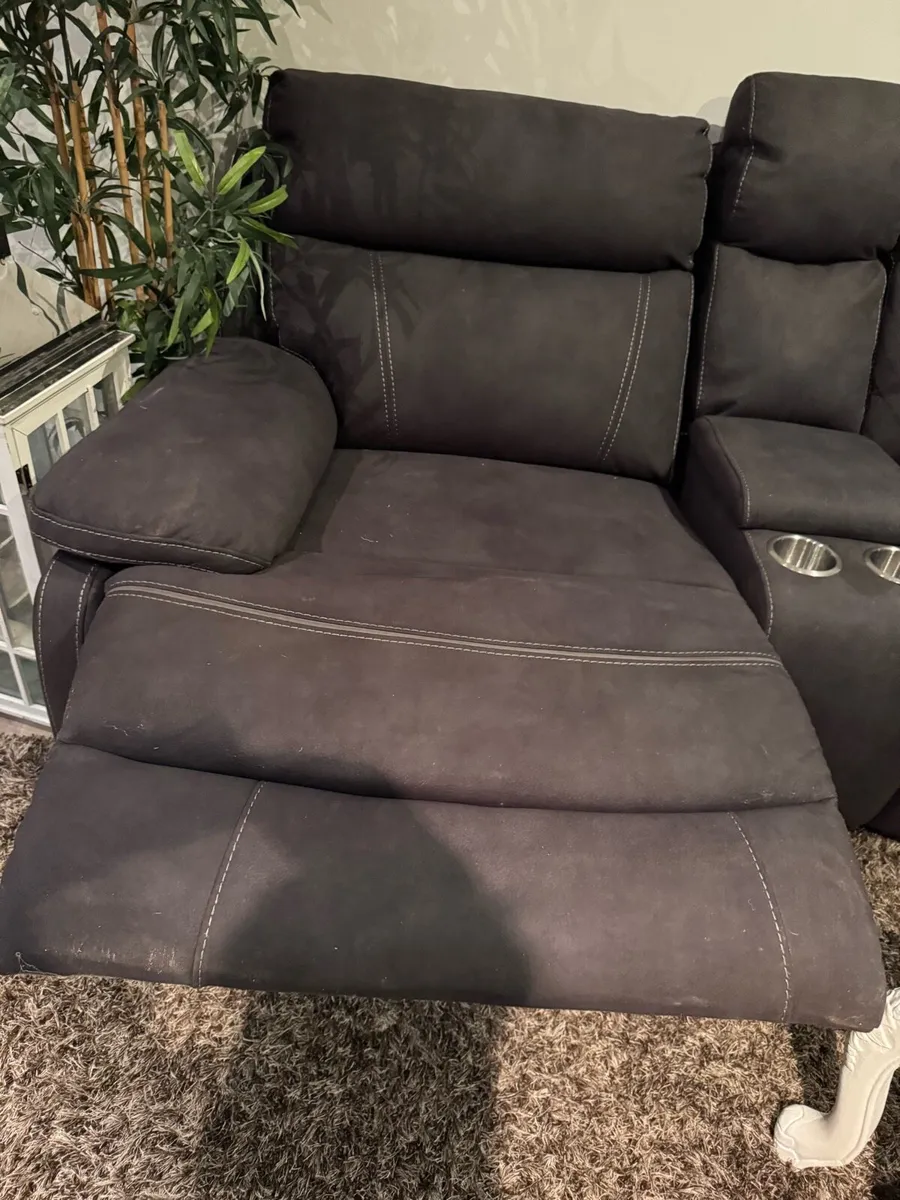 Harvey Normal electric recliner corner suite - Image 2