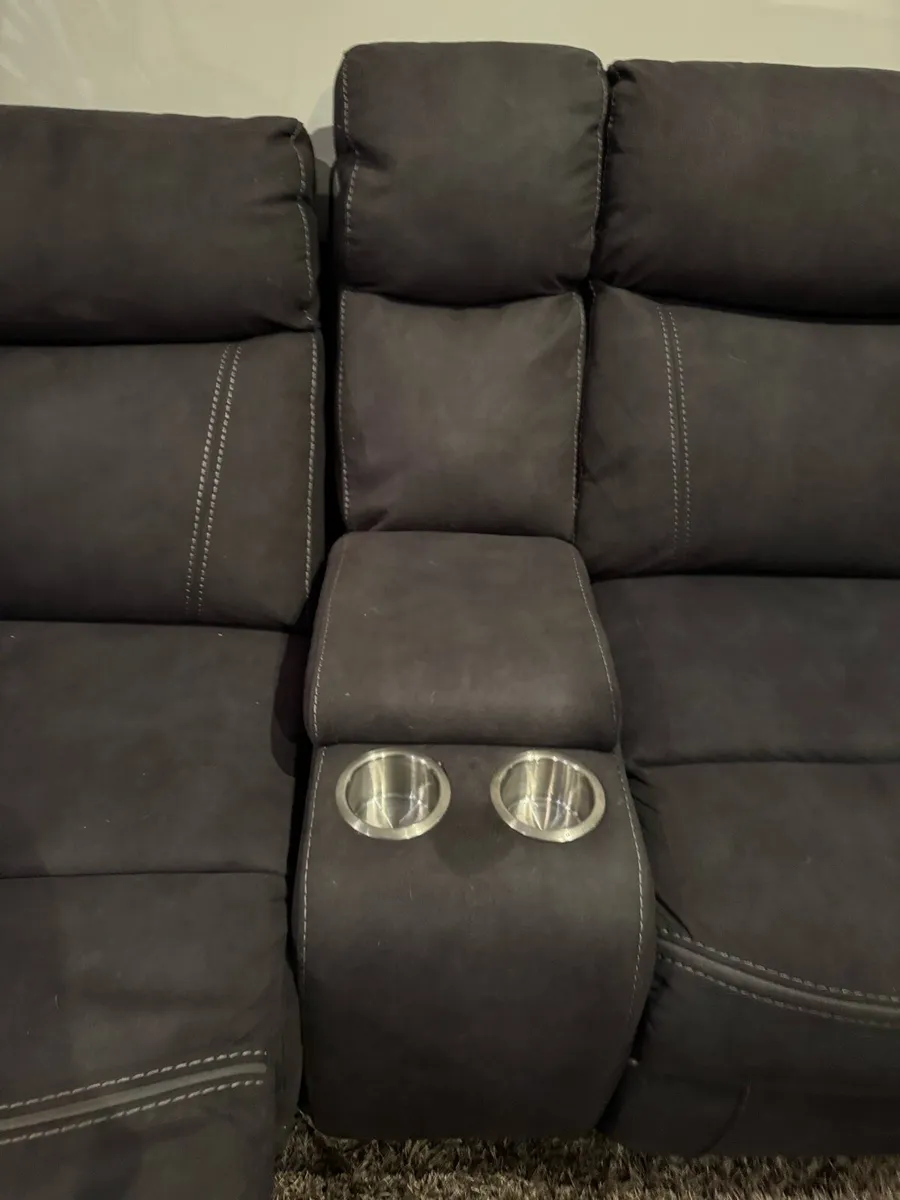 Harvey Normal electric recliner corner suite - Image 3