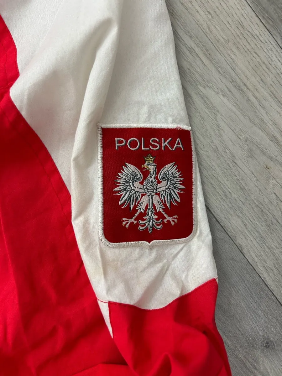 Rare Vintage Victory Poland Polska Rugby Jacket - Image 2