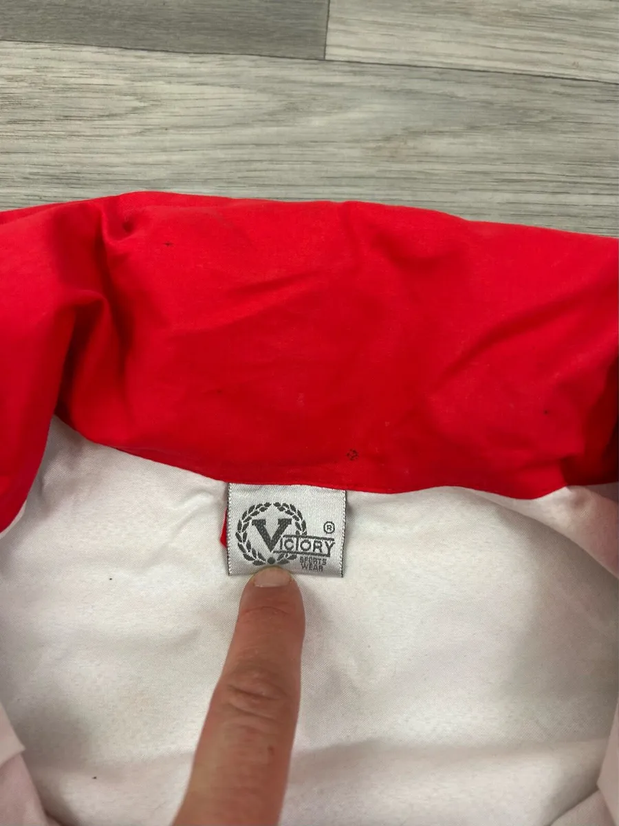 Rare Vintage Victory Poland Polska Rugby Jacket - Image 4