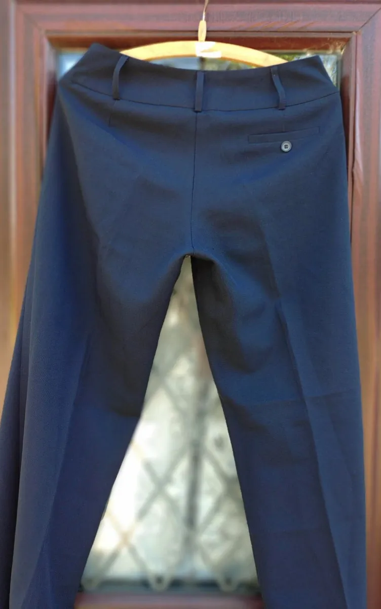 Woman's Navy Pants (used). - Image 2