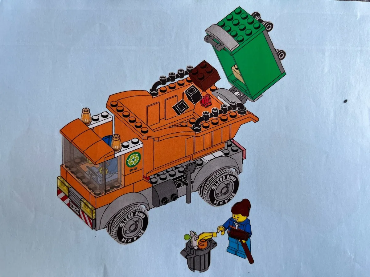 LEGO 60220, LEGO City Garbage Truck - Image 2