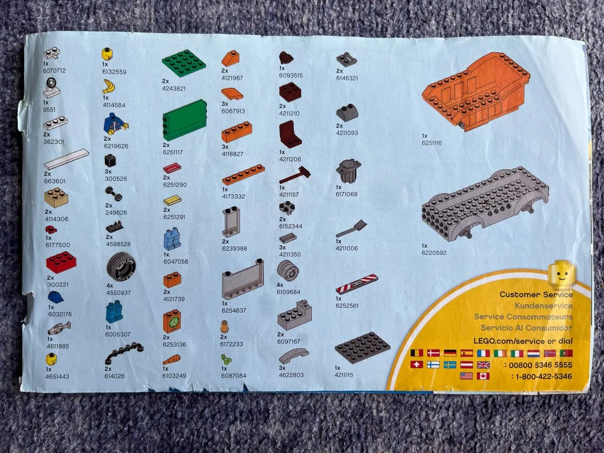 LEGO 60220, LEGO City Garbage Truck - Image 3
