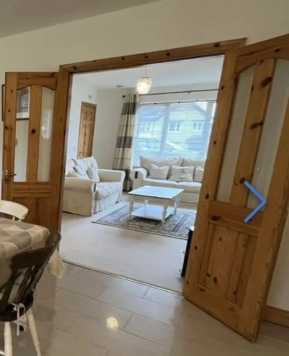 Internal double doors