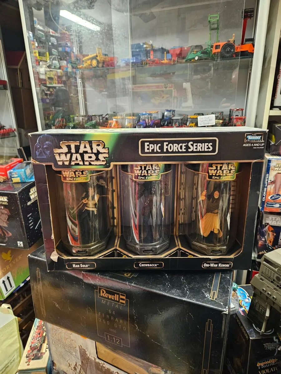 Star Wars Epic Force Han Solo Chewbacca Ben Kenobi - Image 1