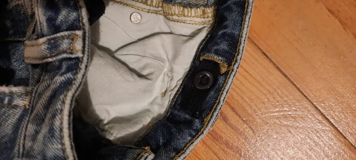 M and S kids jeans with adjustable waist - 10/11yr - Image 4