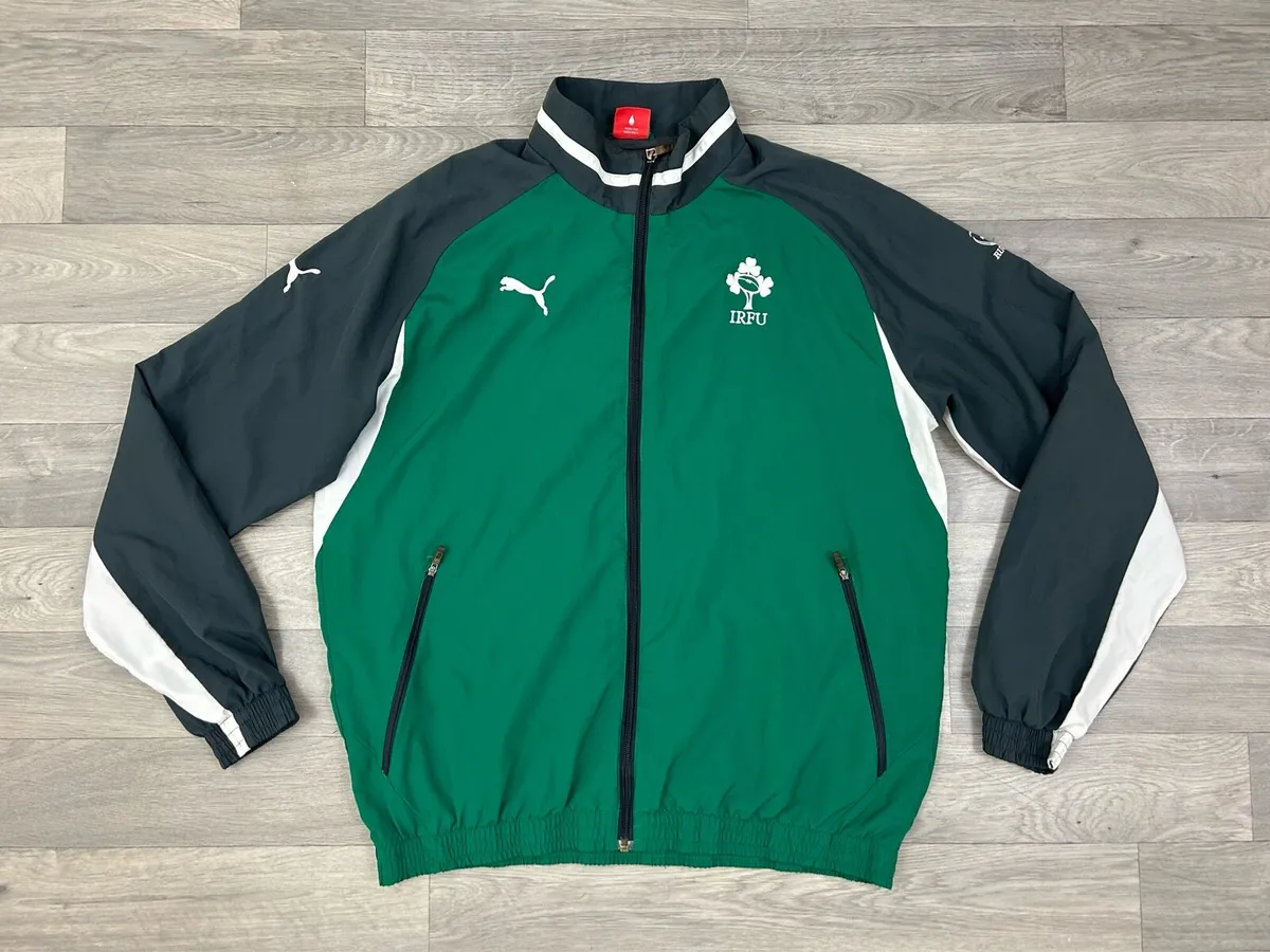 Vintage Puma Ireland Rugby Jacket Mens Large - Image 1