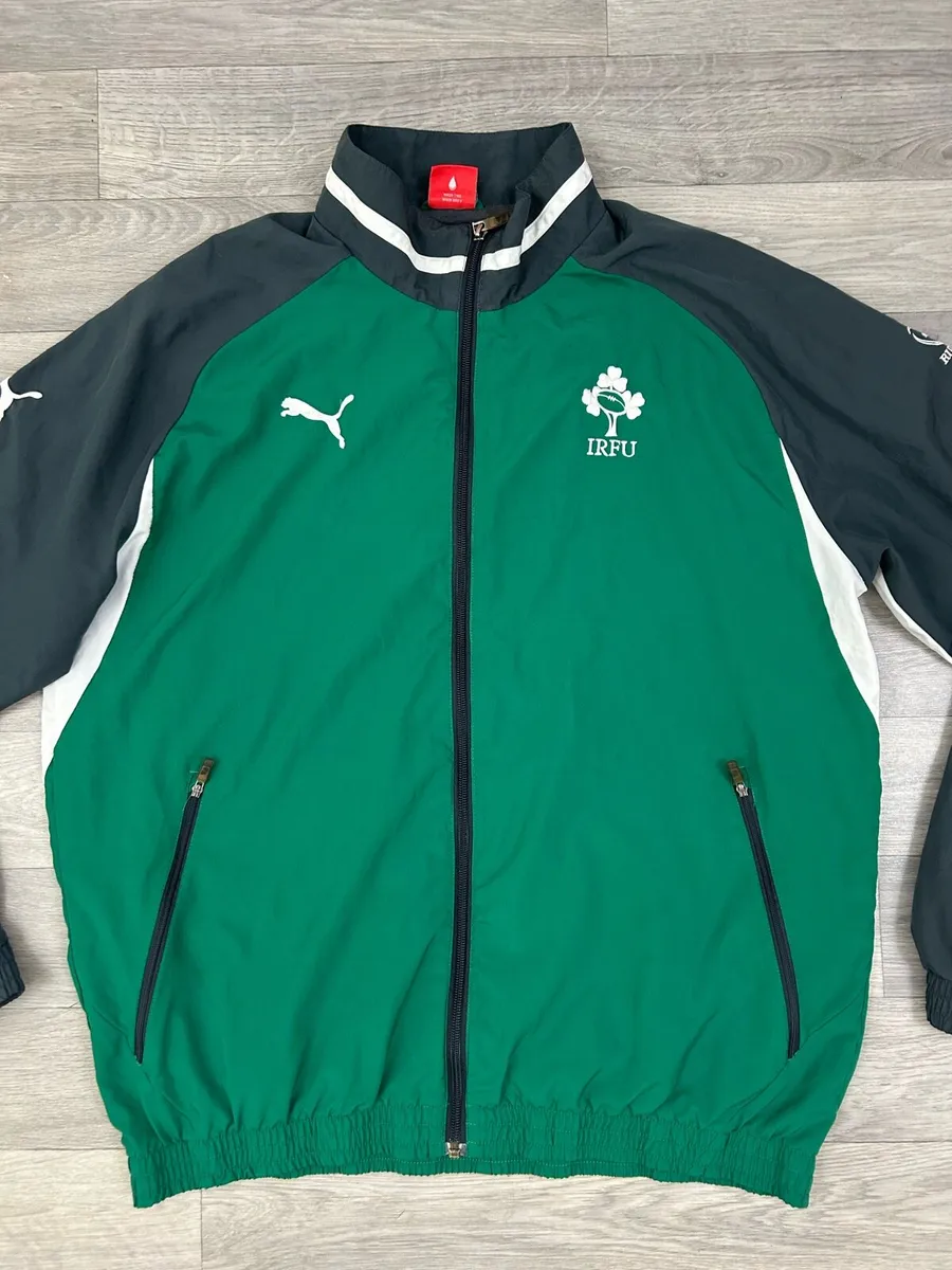 Vintage Puma Ireland Rugby Jacket Mens Large - Image 2