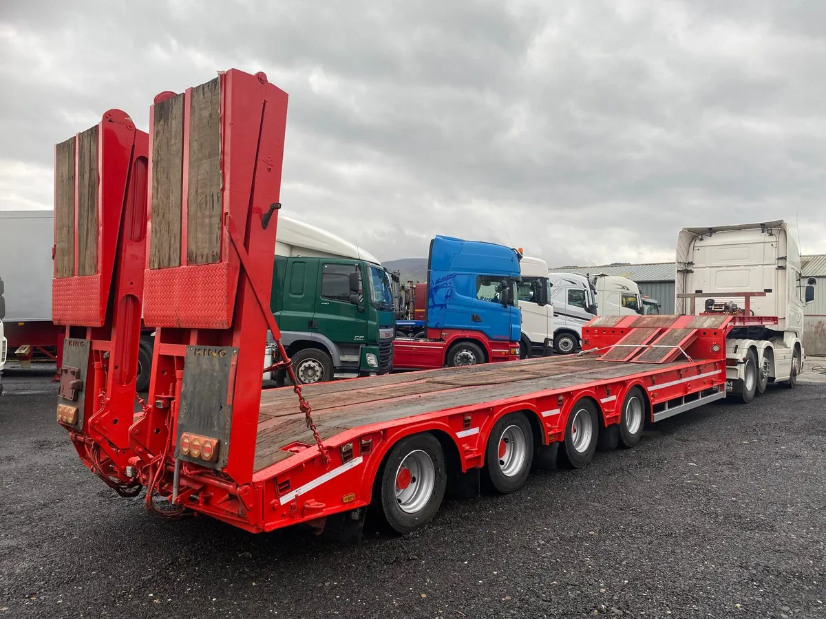 2016 King GTS67/4 Low Loader , 4 Axle , - Image 4