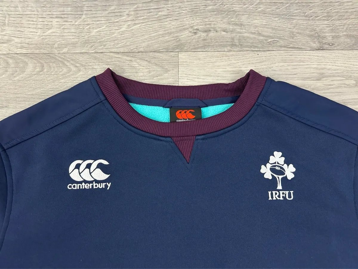 Canterbury Ireland Rugby Sweatshirt Mens Large - Image 4