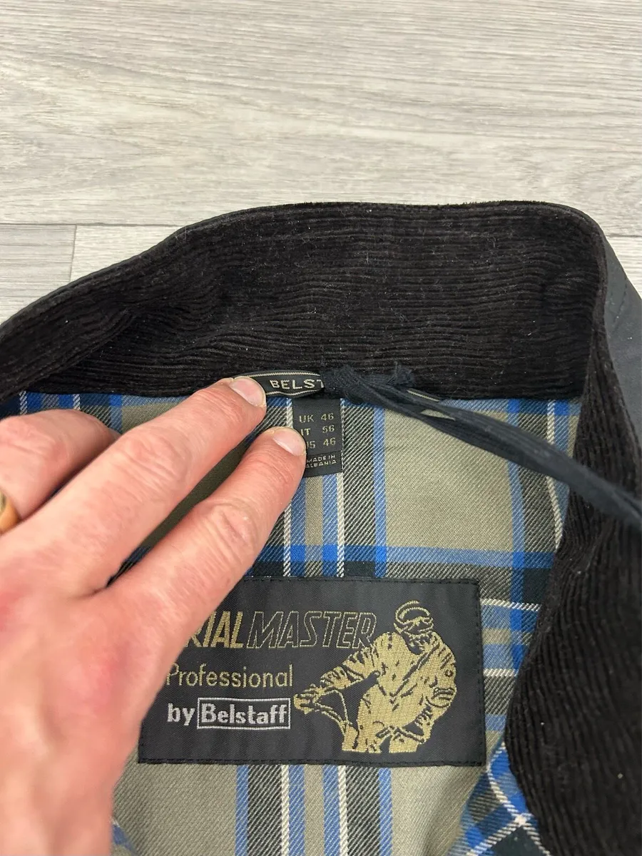 NEW Belstaff Trialmaster Wax Biker Jacket XXL - Image 4