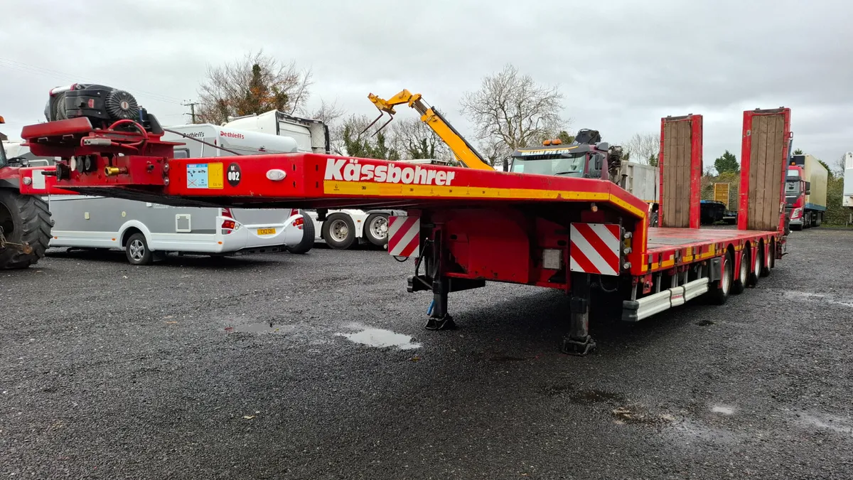 2021 Kassbohrer 4 Axle Low Loader , Extendable . - Image 4