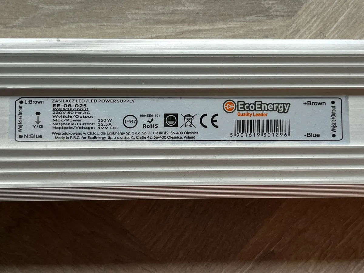 LED power supply 12V 150W - Image 1