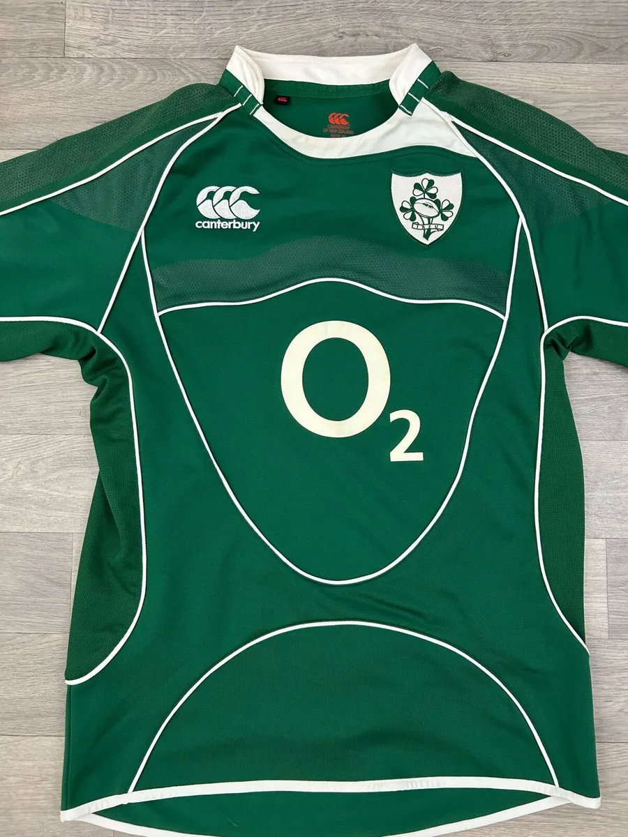 Vintage 2007 Canterbury Ireland Rugby Jersey M - Image 2