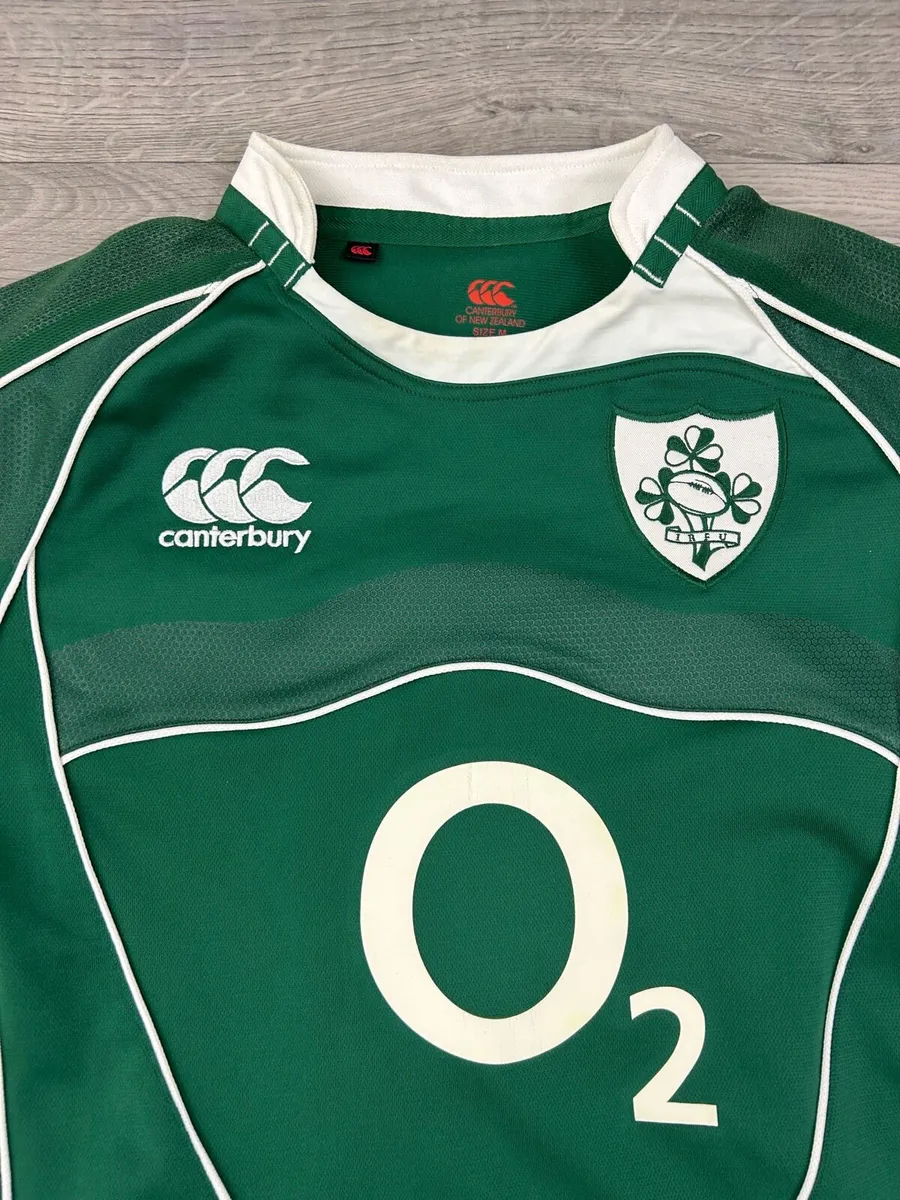Vintage 2007 Canterbury Ireland Rugby Jersey M - Image 3