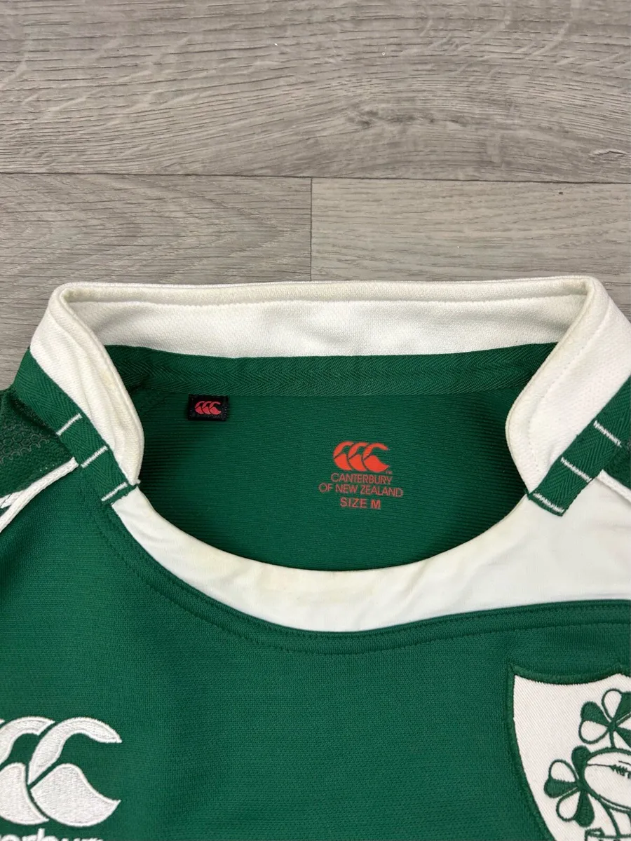Vintage 2007 Canterbury Ireland Rugby Jersey M - Image 4