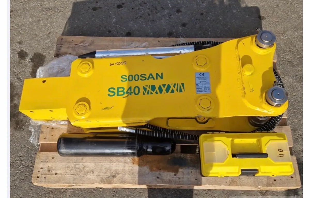 Tree shear 50mm pins . And rock breaker - Image 4