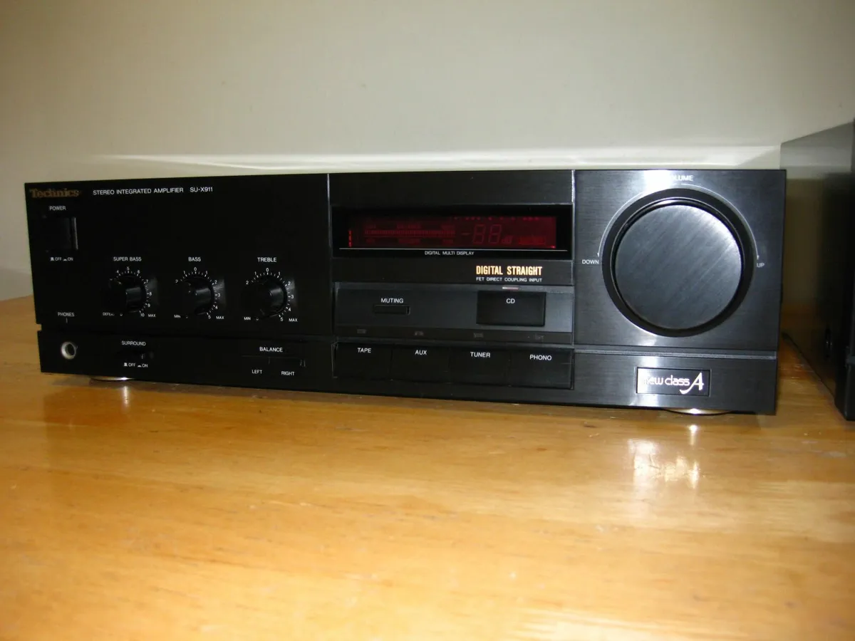 Technics SUX911 Amp & RSX911 Twin Tape Deck Japan. - Image 1