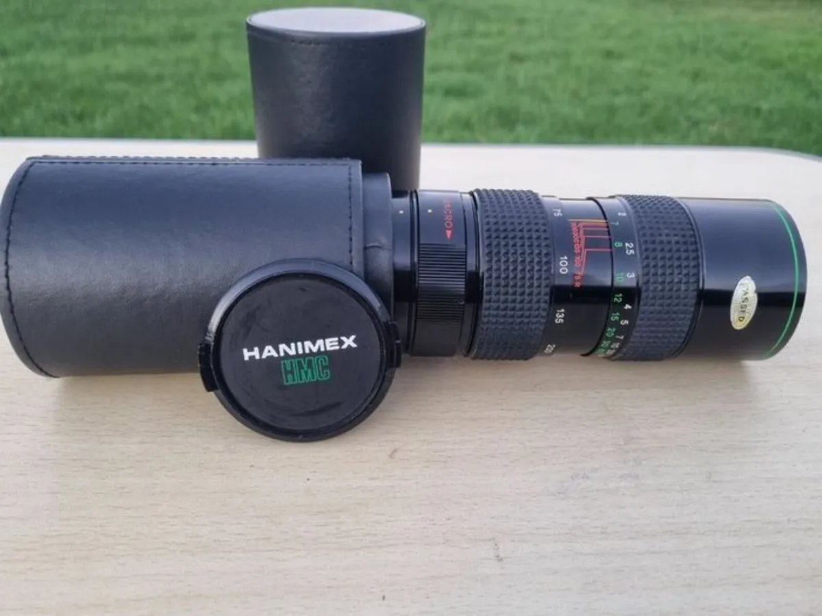 Hanimex MC Auto Zoom 1:56 75/300mm lens - Image 1