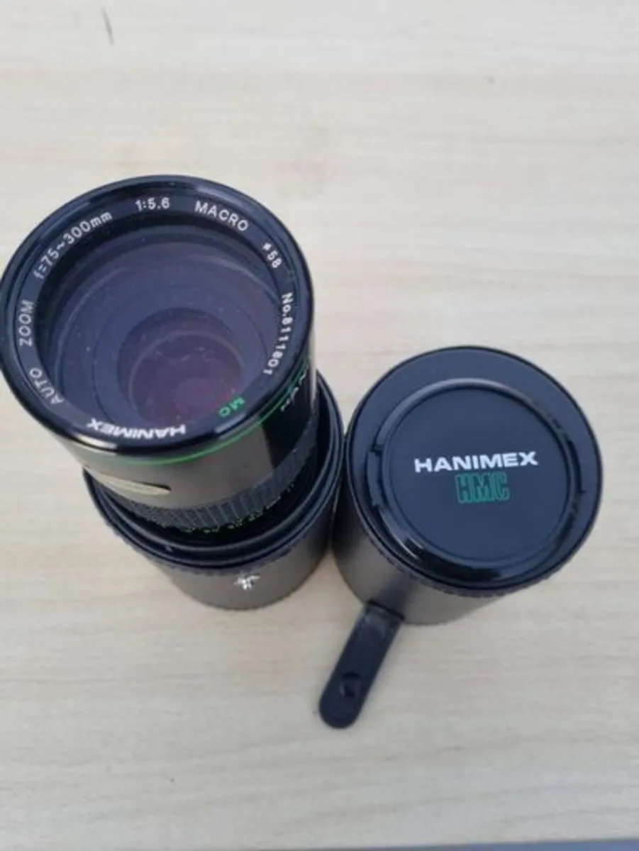 Hanimex MC Auto Zoom 1:56 75/300mm lens - Image 3