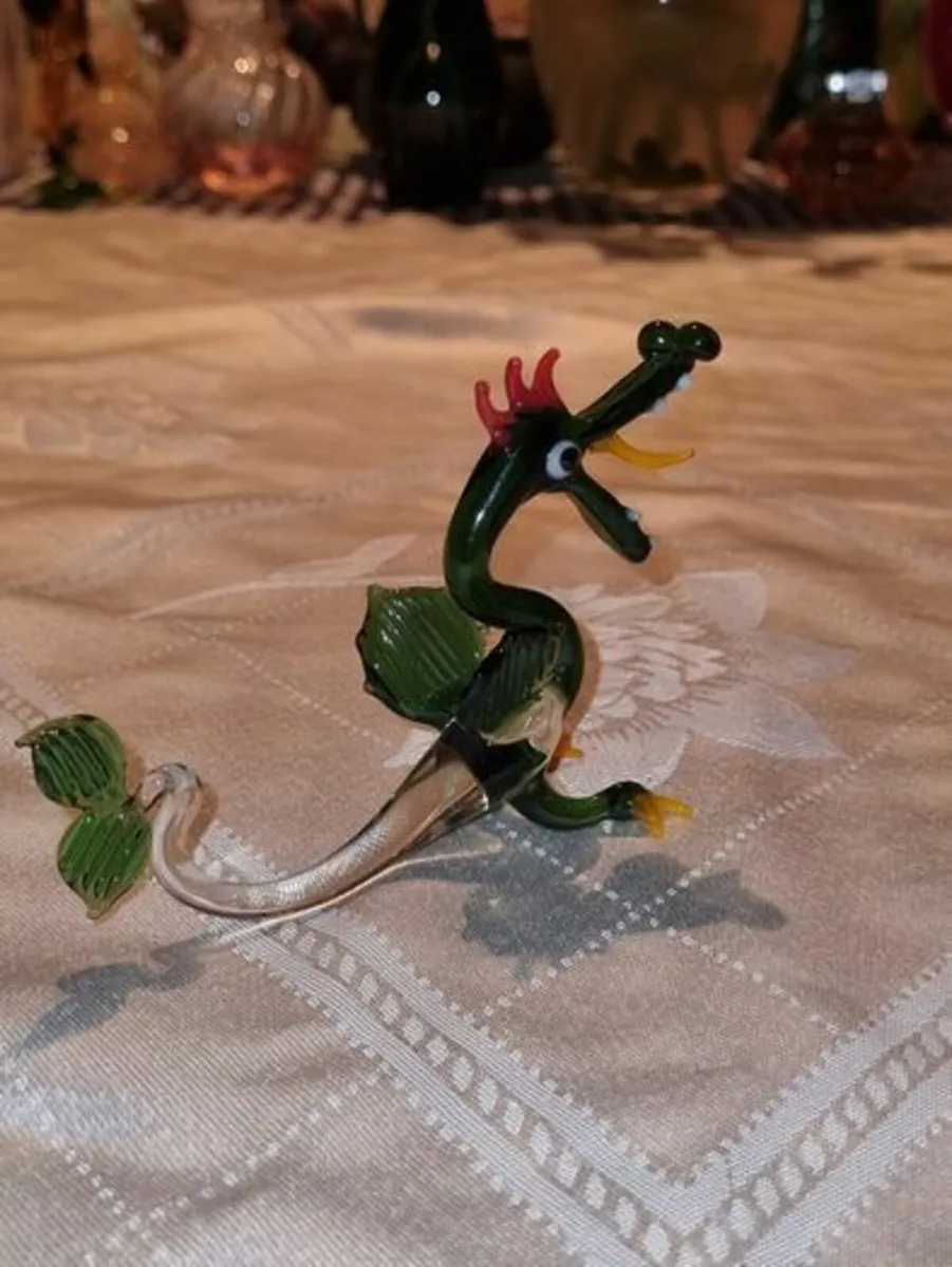 Murano glass dragon figurine - Image 4