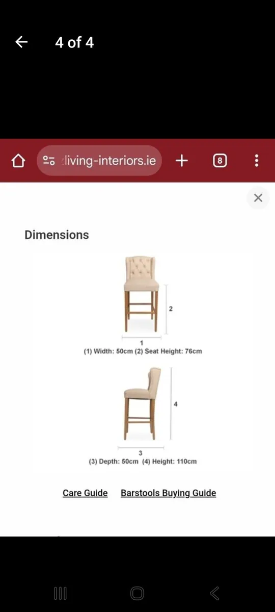 Bar stools - Image 3