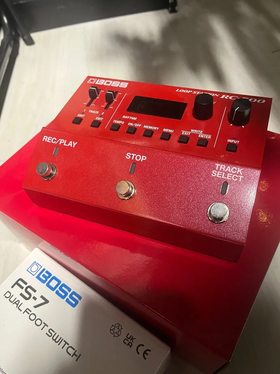 Boss RC-500 Loopstation with FS7 Dual Footswitch - Image 1