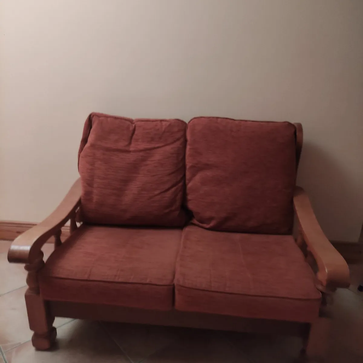 Armchair and two seatet - Image 3