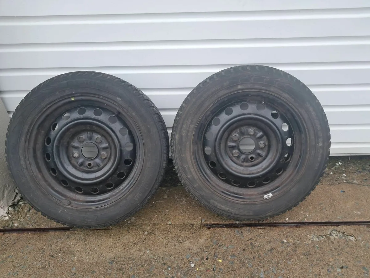 Snow Tyres and Rims - Image 1