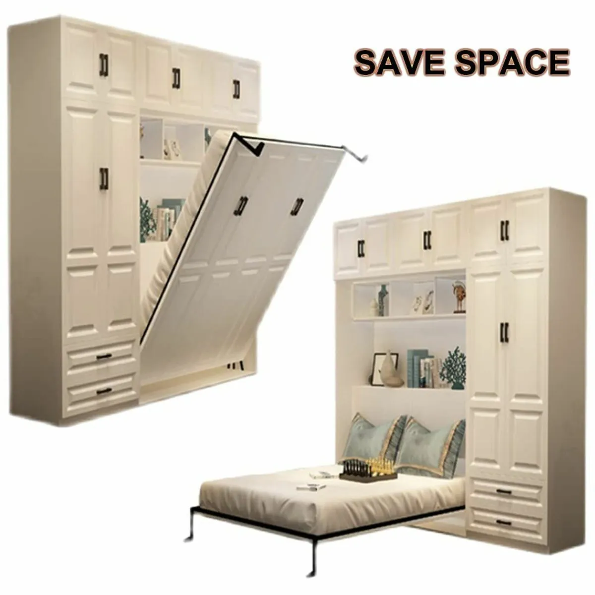 Wall Beds Murphy Kit-Easy Assembly Space Saving - Image 4