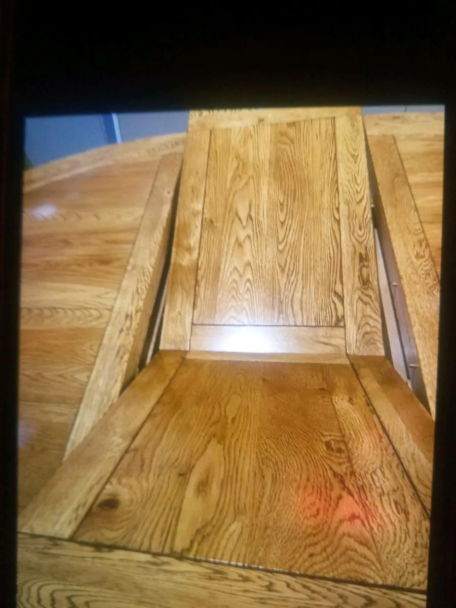 salad light oak table - Image 4