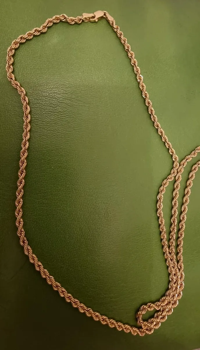 14k gold necklace - Image 1