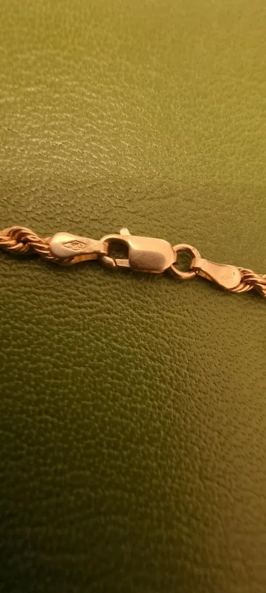 14k gold necklace - Image 4