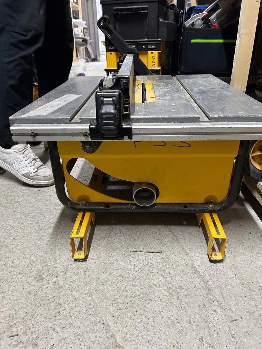 Dewalt Table saw x 2 (Like New) - Image 1
