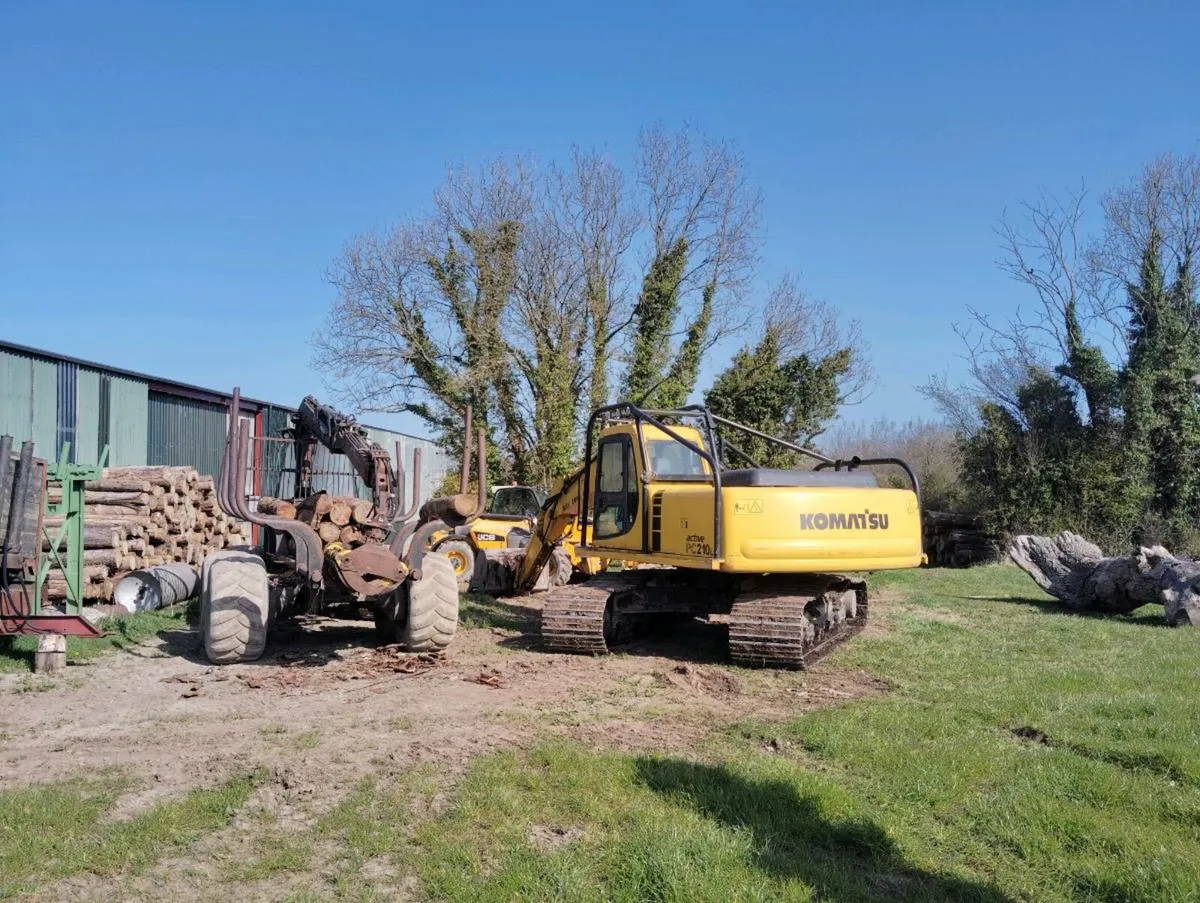 Komatsu timber harvester - Image 4