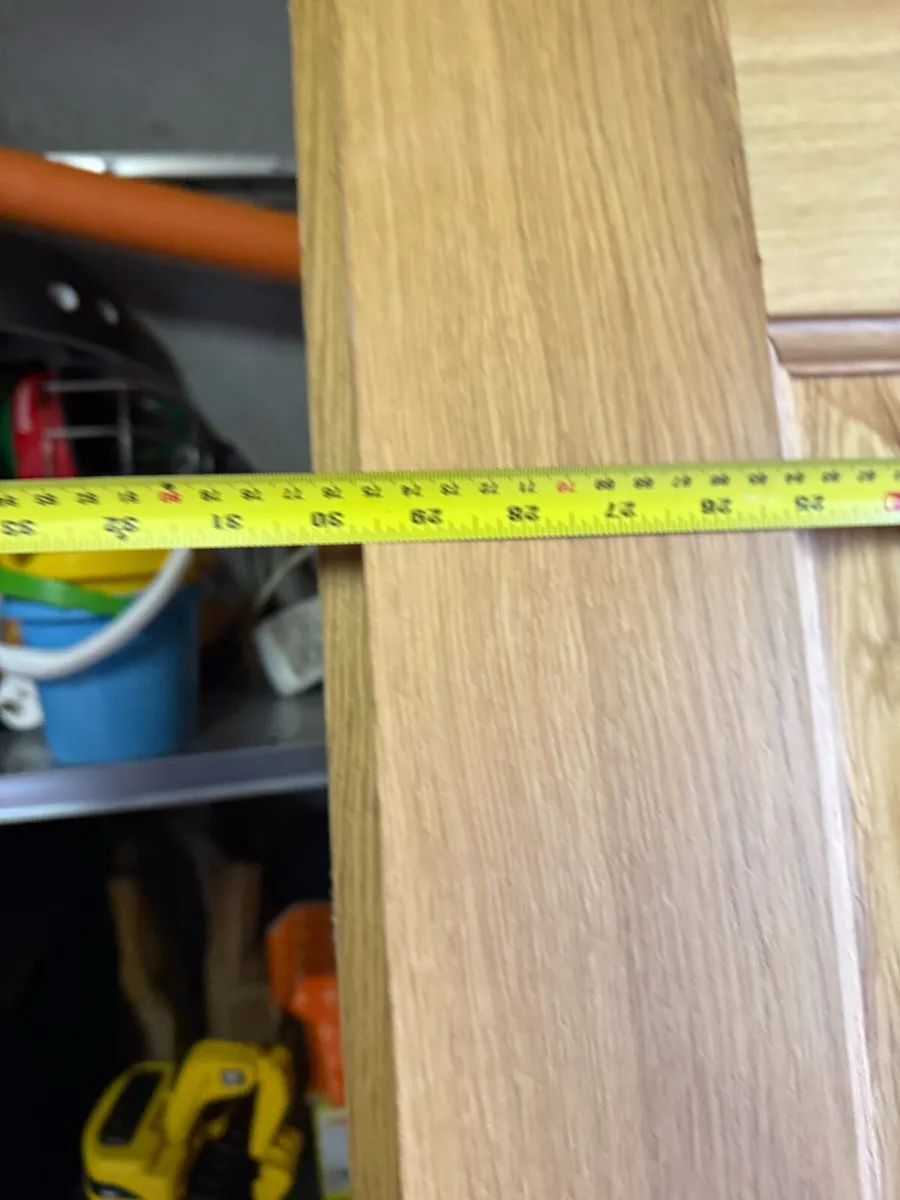 1set 30inch rebated oak doors - Image 3
