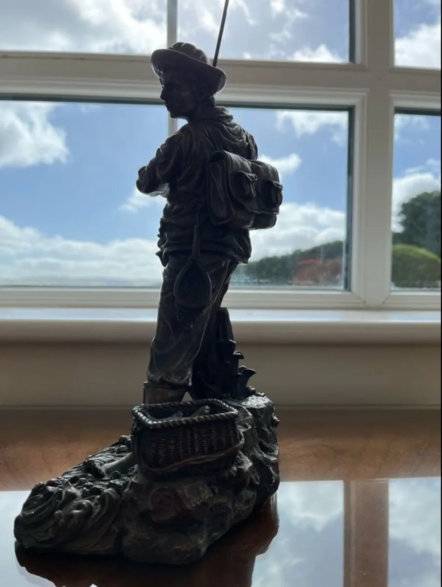 Vintage fisherman figurine - Image 2