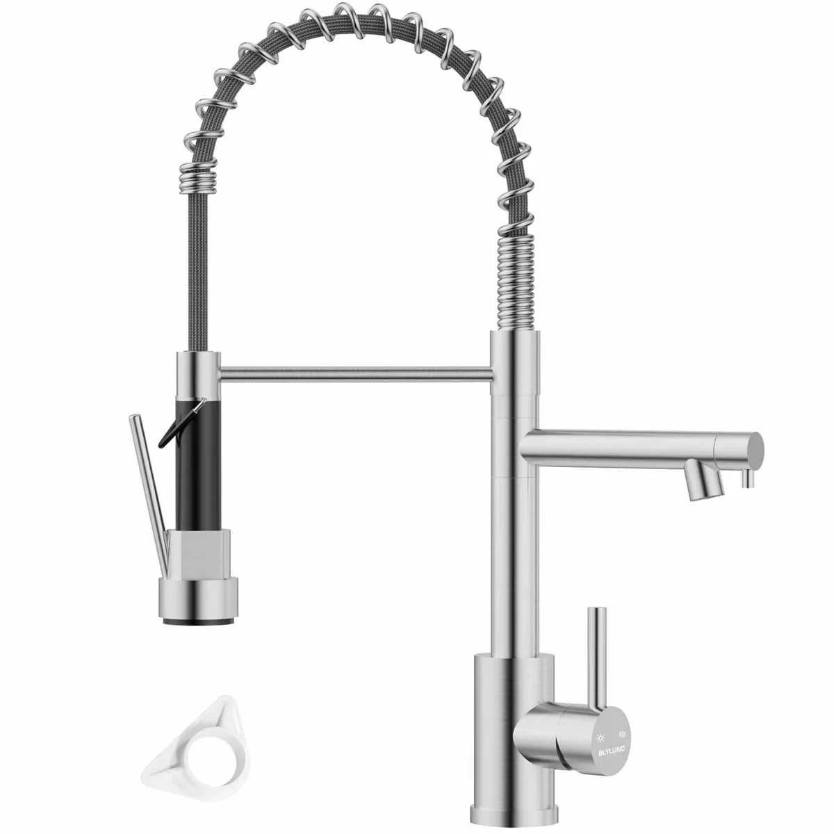 Kitchen Sink Mixer Tap with Two Spouts Commercial - Image 1