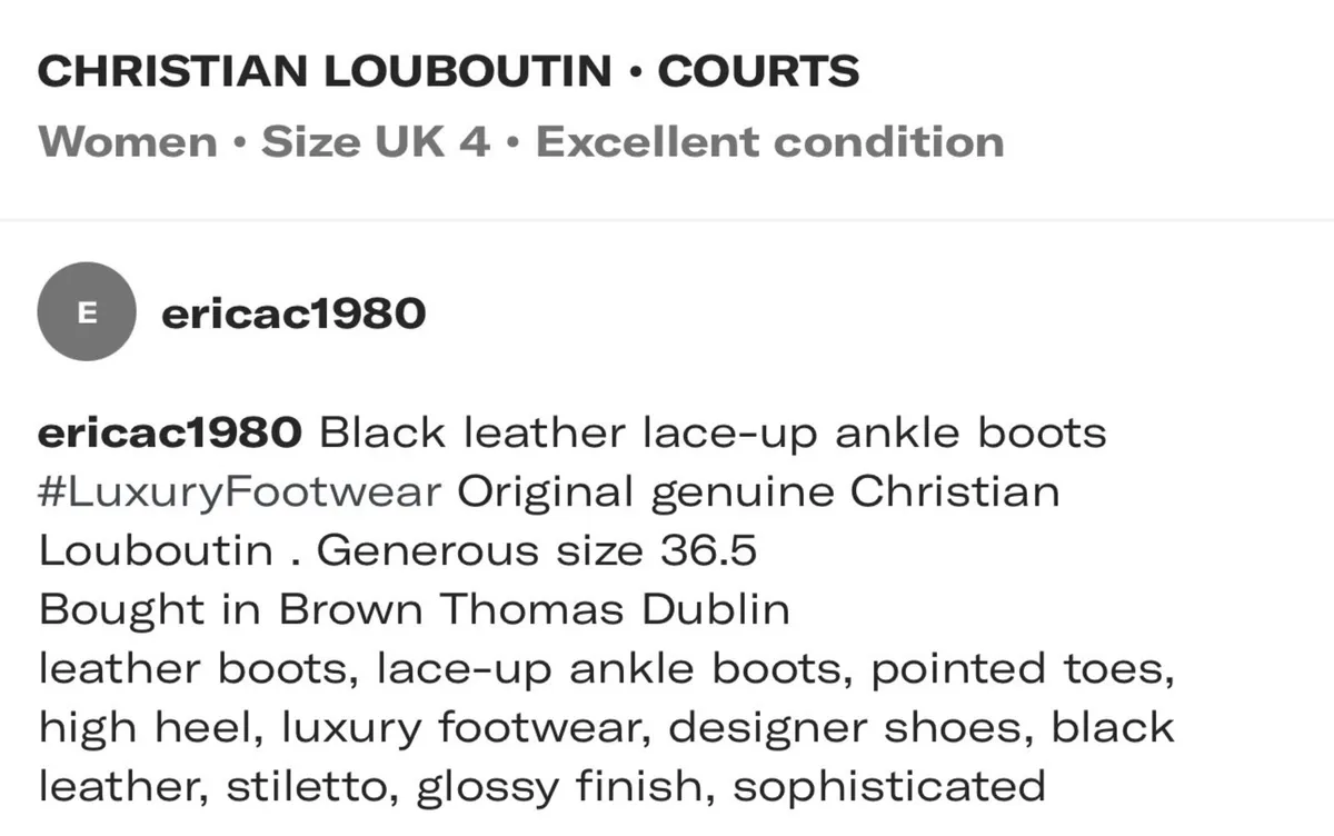 Christian Louboutin Women’s Shoes - Image 4