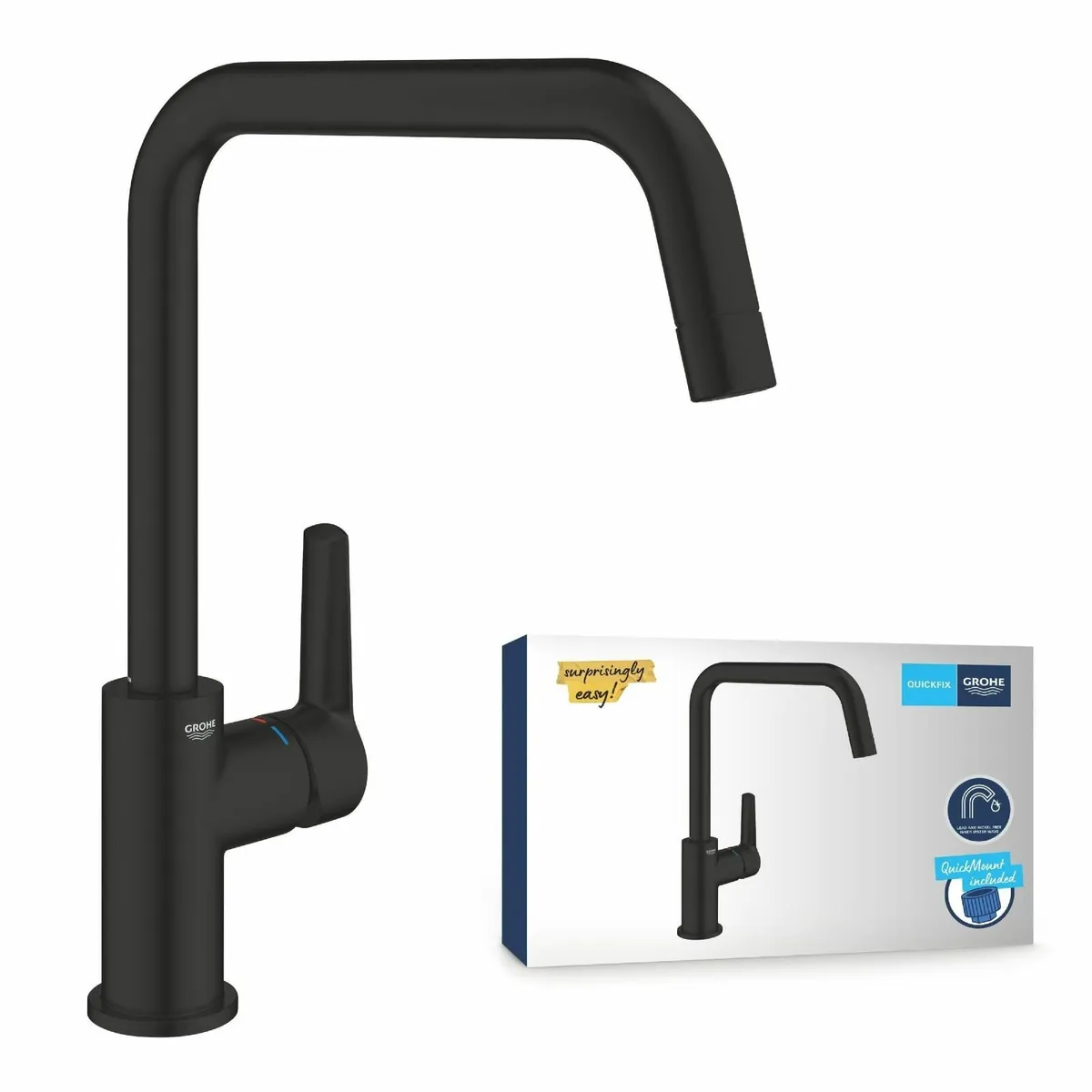 Start QuickFix – 1 Lever Kitchen Sink Mixer Tap - Image 1